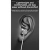 HiFi Wired Earbuds With Microphone For Gaming And Music Featuring 360 Degree Bass Effect And Digital Decoding Chip In Black