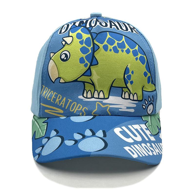 Dinosaur Cartoon Kids Baseball Cap With Sun Protection For Summer Play And Outdoor Activities