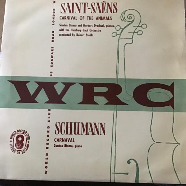 

LP Record CAMILLE SAINTSANS Carnival Of The Animals SC33 World Record Tr 1962 UK Classical Used