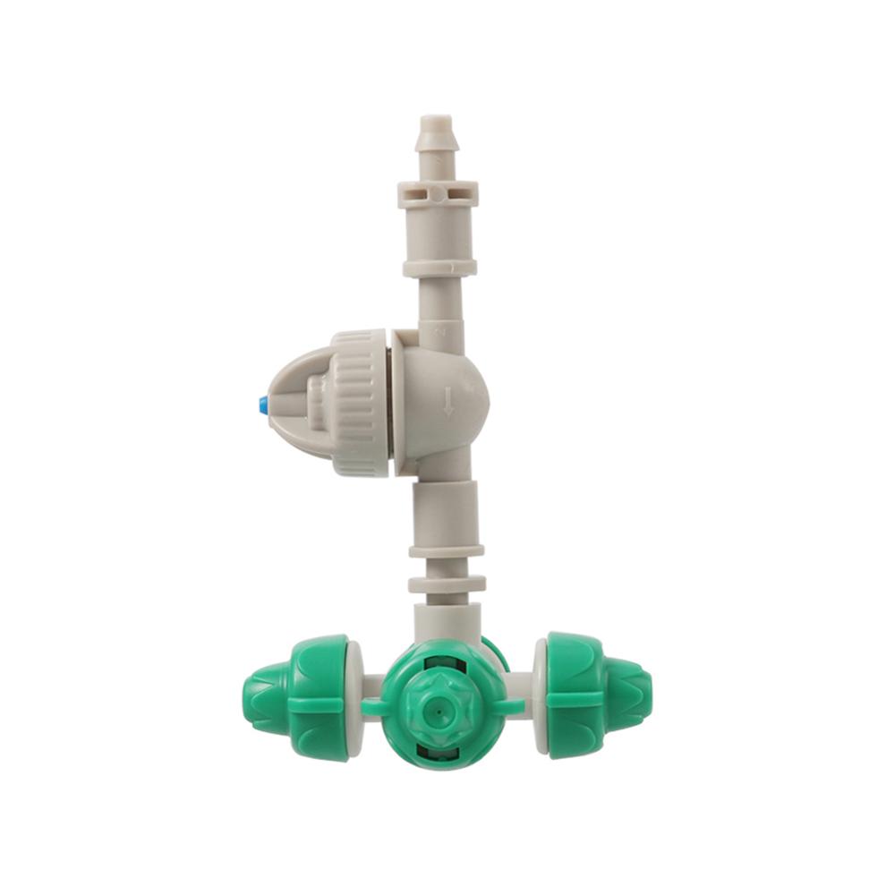 5Set Cross 0.5mm Orifice Atomizing Misting Nozzle Garden Farm Irrigation Greenhouse humidification cooling landscaping Sprinkler