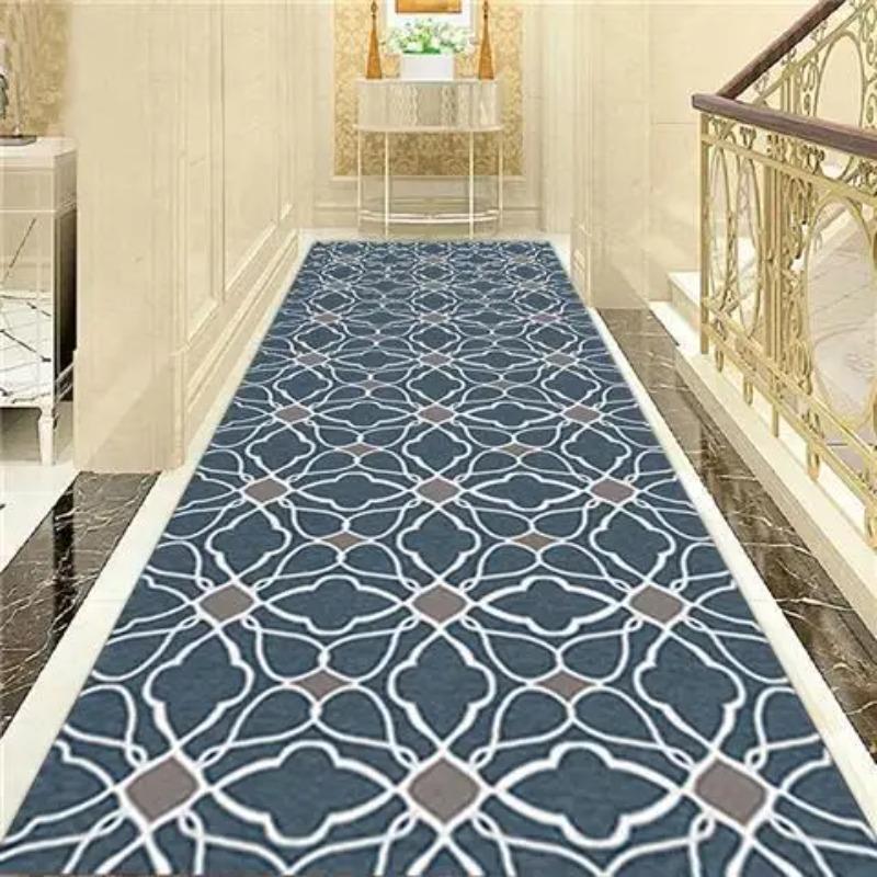 Moderne Geometrische Lange Flur Teppiche Wohnzimmer Schlafzimmer Teppiche Treppenhaus Flur Dekor Korridor Gang Party Hochzeit Gastfamilie