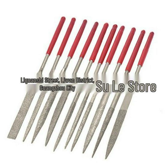 Набор для ремонта гитары из 10 предметов: Напальчники, напильники для полировки гаек и ладов