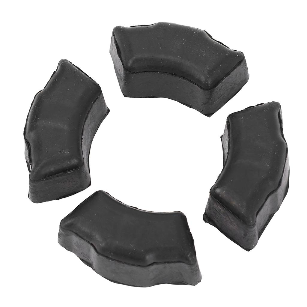 4 Pcs Motorcycle Rear Shock Absorber Cushion Set Rubber Reduce Vibration for C70 S90 CL90 CT90 S65