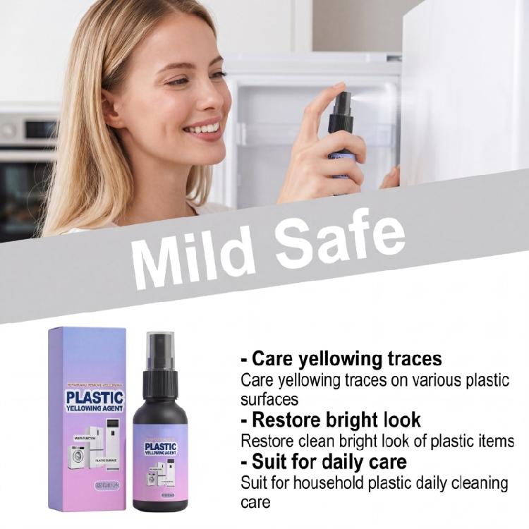 Quick Acting Plastic Stain Removal Agent 50ml Works On Multiple Surfaces for Home Appliances And Toy Color Restoration