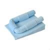 Baby Wedge Pillow Newborn Reflux Breastfeeding Reducing Spit Up Blue