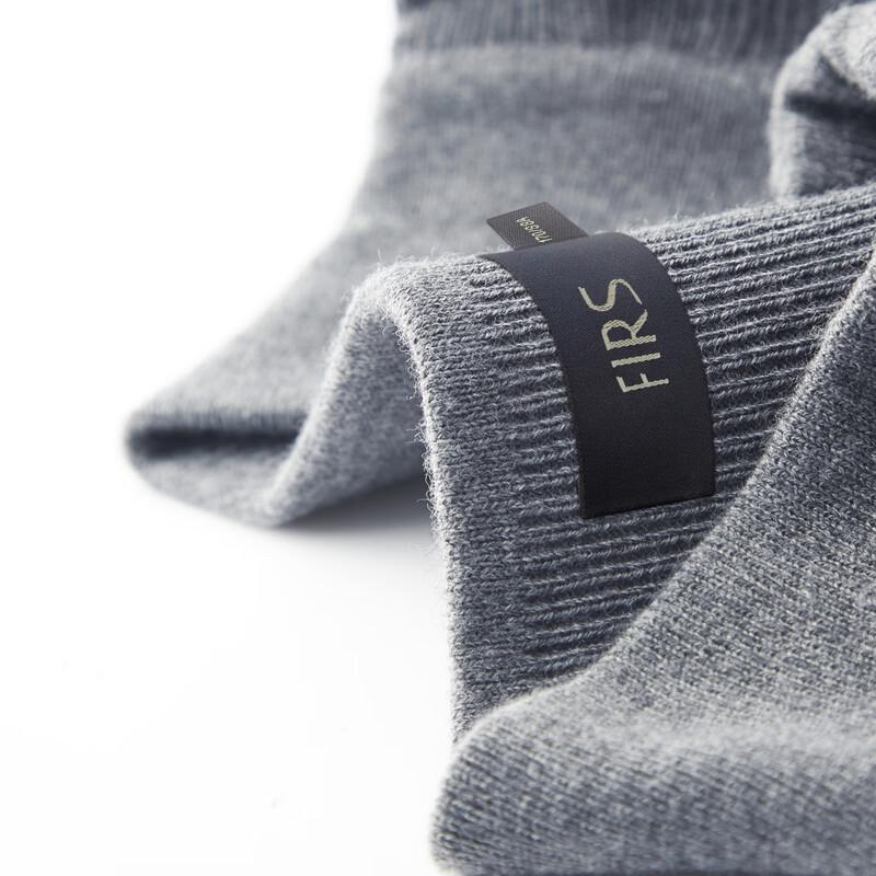 FIRS Men's Wool & Silk Blend Half-Zip Sweater