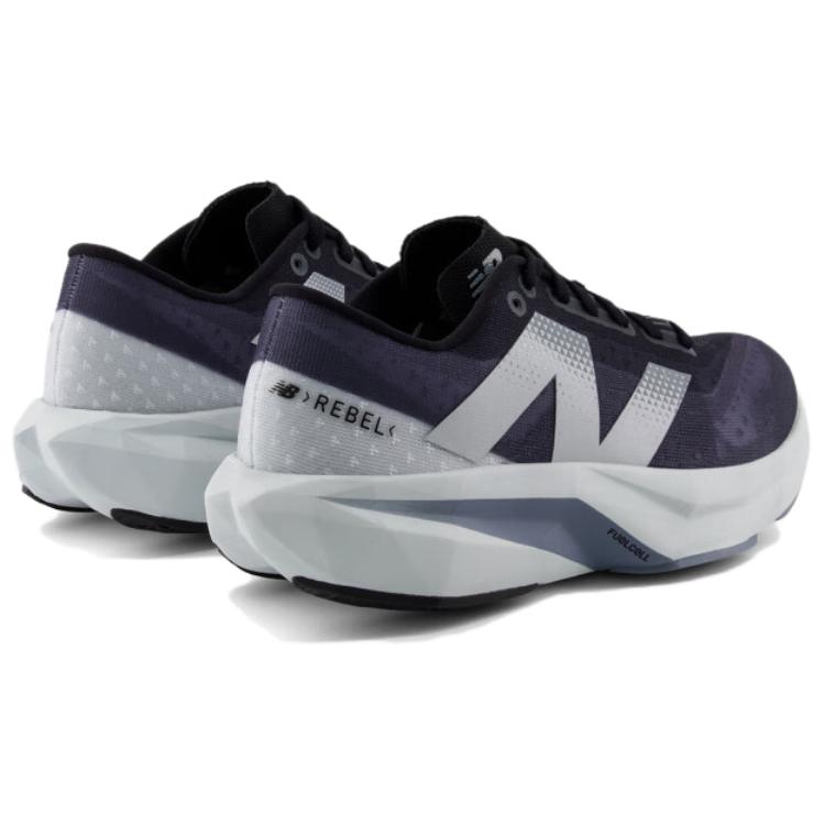New Balance Women's FuelCell Rebel V4 Graphite Purple White WFCXLK4