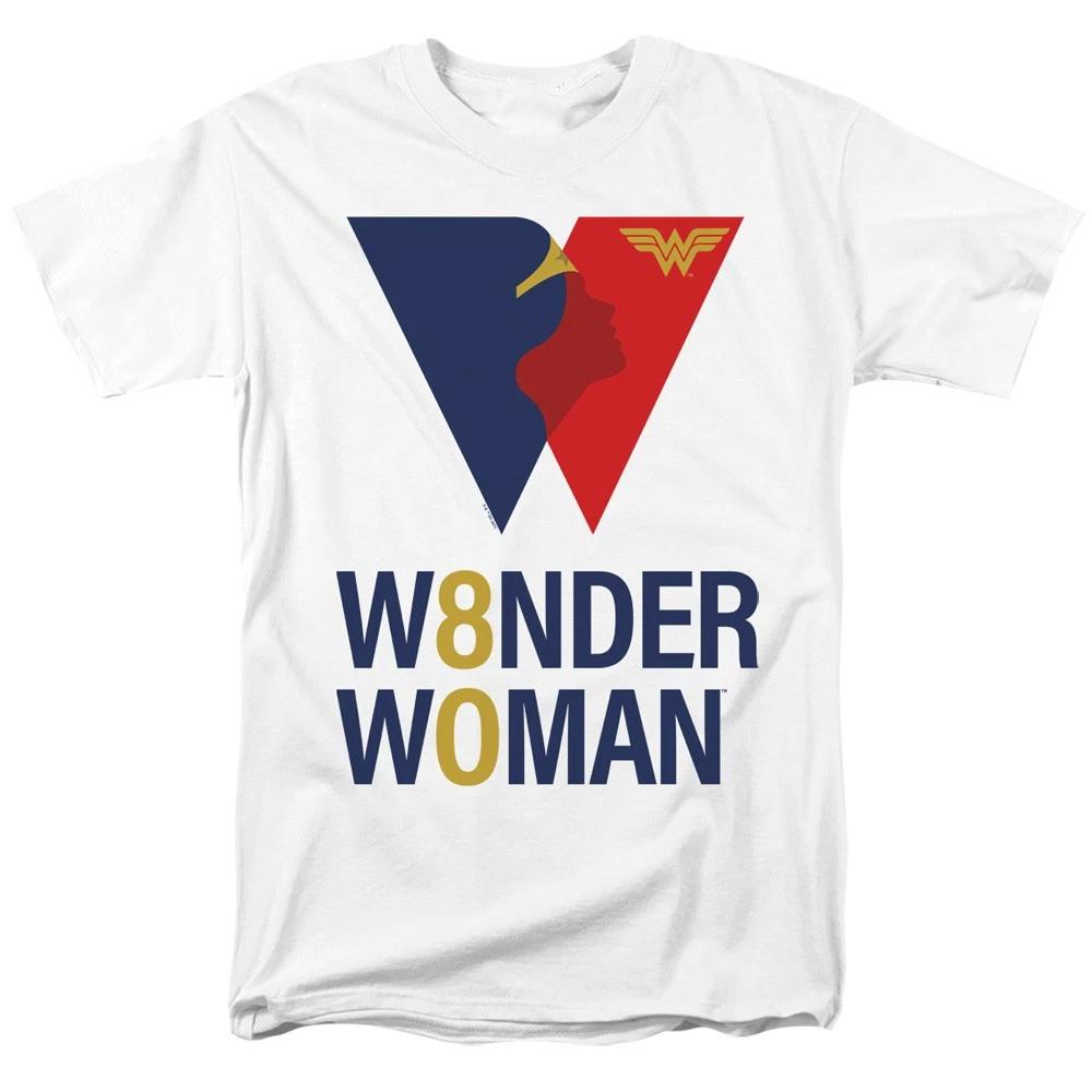 Justice League Wonder Woman 80th Anniversary Logo Unisex Children s T-shirt White 140