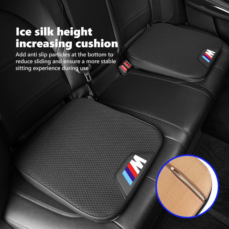 For BMW Universal Car Driving Front Seat Leather Memory Cotton Core Comfortable Cushion E30 E34 E36 E39 E46 E52 E53 E60 E61 E62