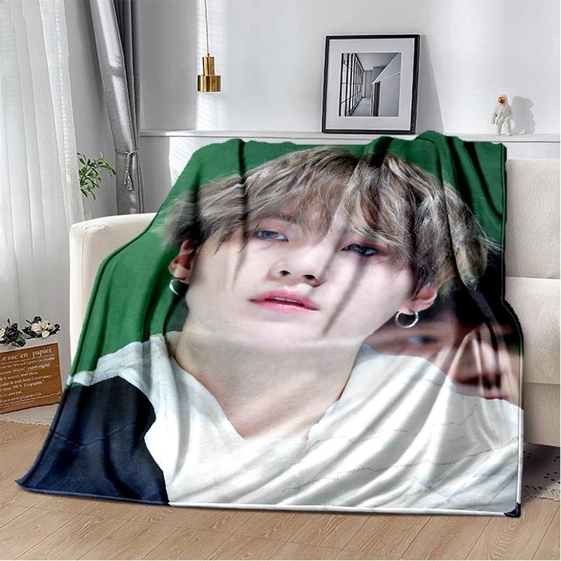 29 Styl Nová Kpop Kim Tae Hyung V Min Yoon Gi,SUGA,Agust D Deku,Měkká přehozová deka pro Domov Ložnici Postel Pohovku Cestovní Potah Dítě