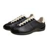 Ruoji leather ballet training shoes 2025 spring new black retro sports and leisure board shoes versatile Forrest Gump shoes