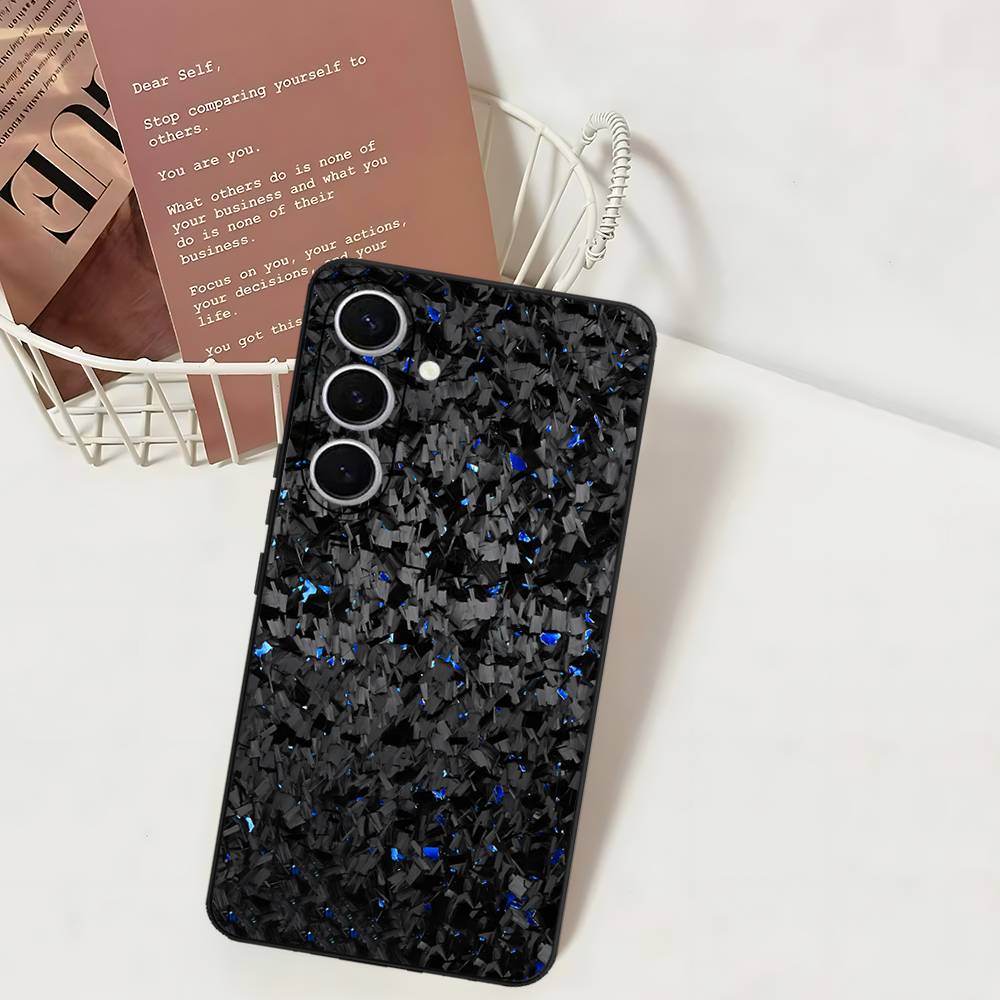 Forgeds Carbon Fundas Phone Case For Samsung S 24 Fe 25 Ultra Plus 20 Lite 21 30 22 23 24 22 Ultra 5G Fundas