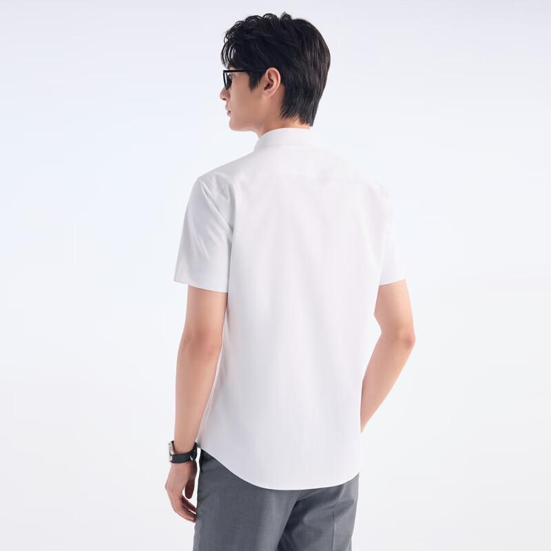 Joemol Men's Short Sleeve Business Casual Shirt