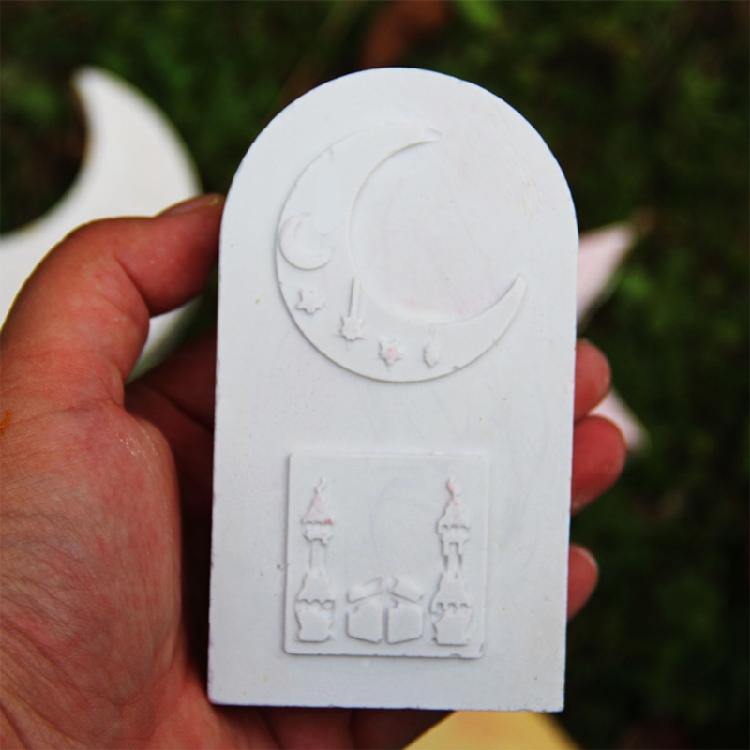 Moon Resin Mould Candle Molds Star Shaped Silicone Molds DIY Castings Molds