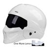 2025 New Scorpion Helmet Retro Motorcycle Cascos Moto Locomotive Personality Multi-purpose Combination Half Open DOT Approved