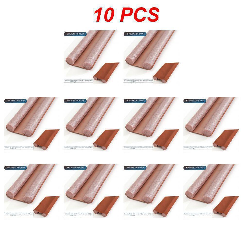1~10PCS Door Bottoom Draft Stopper Weather Stripping Door Sweep Under Door Draft Blocker Insulator Weatherstrip House Acoustic