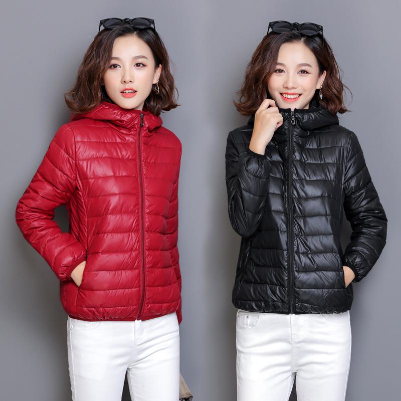 2023 New Women's Hooded Lightweight Down Cotton Coat - Korean-Style Loose Short Coat
