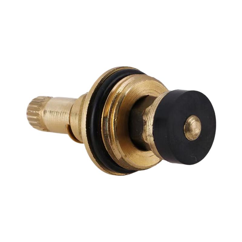 Brass Slow Opening Spool Faucet  And Cold Water Spool G1/2 Kitchen Sink Mixer Tap Stream Sprayer Head Yellow Mixer Tap