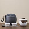 Ceramic Hand Grab Pot Kuaike Cup Portable Travel Tea Set Business Gifts Opening Event Souvenirs