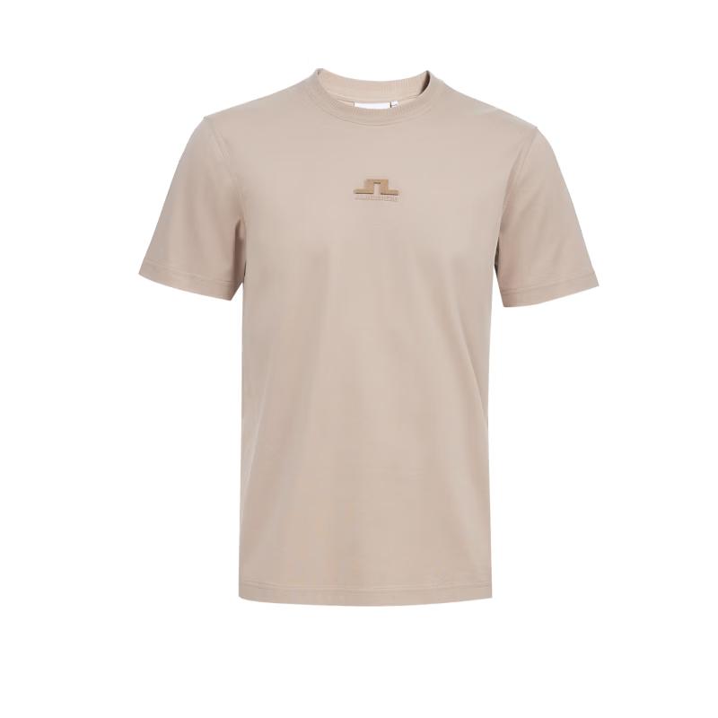 J.LINDEBERG Men's Cooling 3D Logo Casual Short-Sleeve T-Shirt