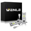 WENLE Ultra Compact H3 H3a LED Fog Lamp, Truck, 6000K White, Compatible with New