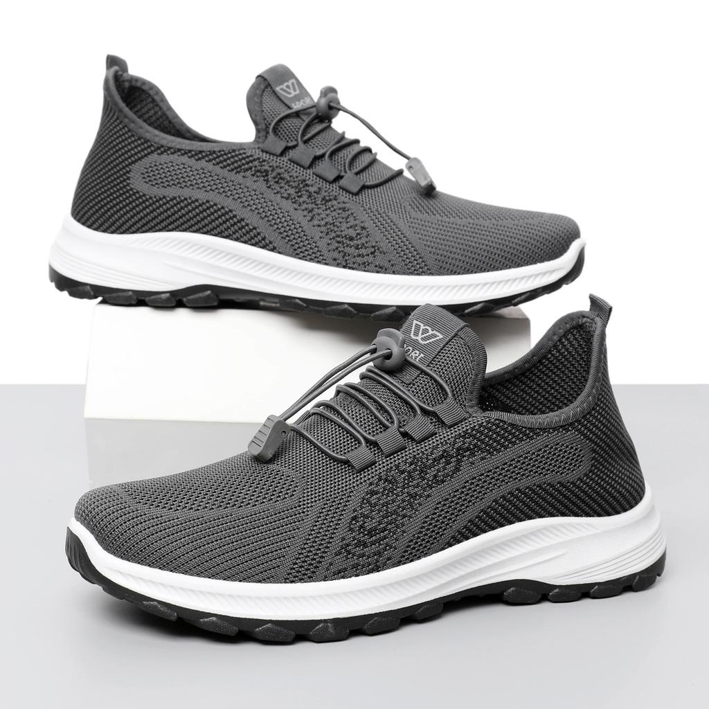Shoes men's autumn new comfortable and breathable men's casual sports shoes cloth shoes men's