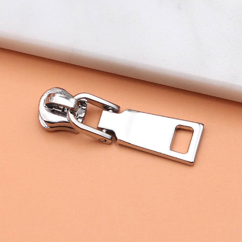 Metal Zipper Head Accessories No. 3, No. 5, No. 8, Clothes, Jackets, Bags, Jackets, Universal, Removable Pull Lock.