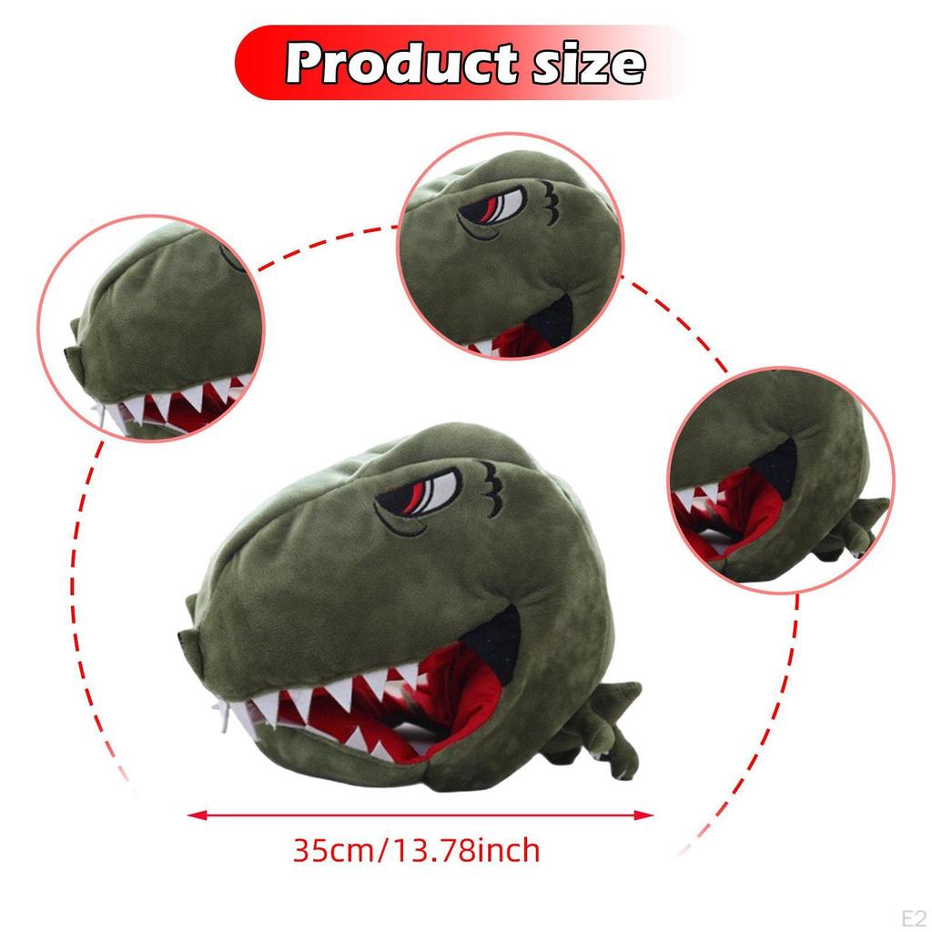Dinosaur Costume Hat Funny Headpiece Accessory for Adults Friend Selfie