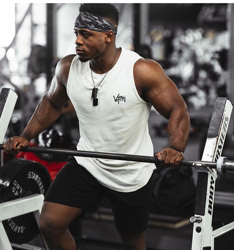 Men's Quick-Dry Slim Fit Tank Top - Trendy 2021 Sports Running Sleeveless T-Shirt