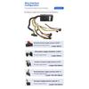 TFX 400W Power Supply 400W Power Supply Unit 110-240V Power Source with 8cm Exhaust Fan For Desktop Small PC Case Accessories