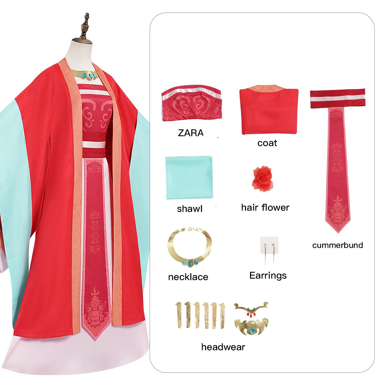 

Живой сервер косплея для фильмов, аниме и игр XL красный