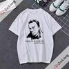 T-shirt Ritratto Albert Camus Top Autore Moda Vintage Camicia Casual a Maniche Corte Girocollo Abbigliamento Unisex