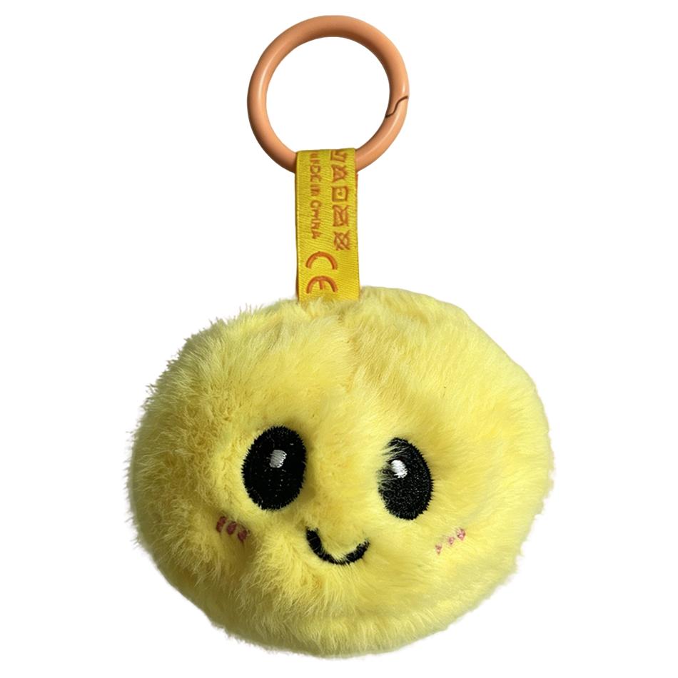 IN Gifts Toy Dumpling Plush Trendy New Style Bag Hanging Cute Simulation Dumpling Plush Keychain Backpack Pendant Cartoon Toy