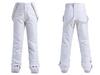 Unisex White Ski Suit Set: Winter Outdoor Snowboard Pants and Jacket for Couples