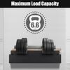 Magnetic Spice Rack for Refrigerator Fridge Organizer for Kitchen Organization and Storage 4 Pack Black Metal Shelf with 8 Move