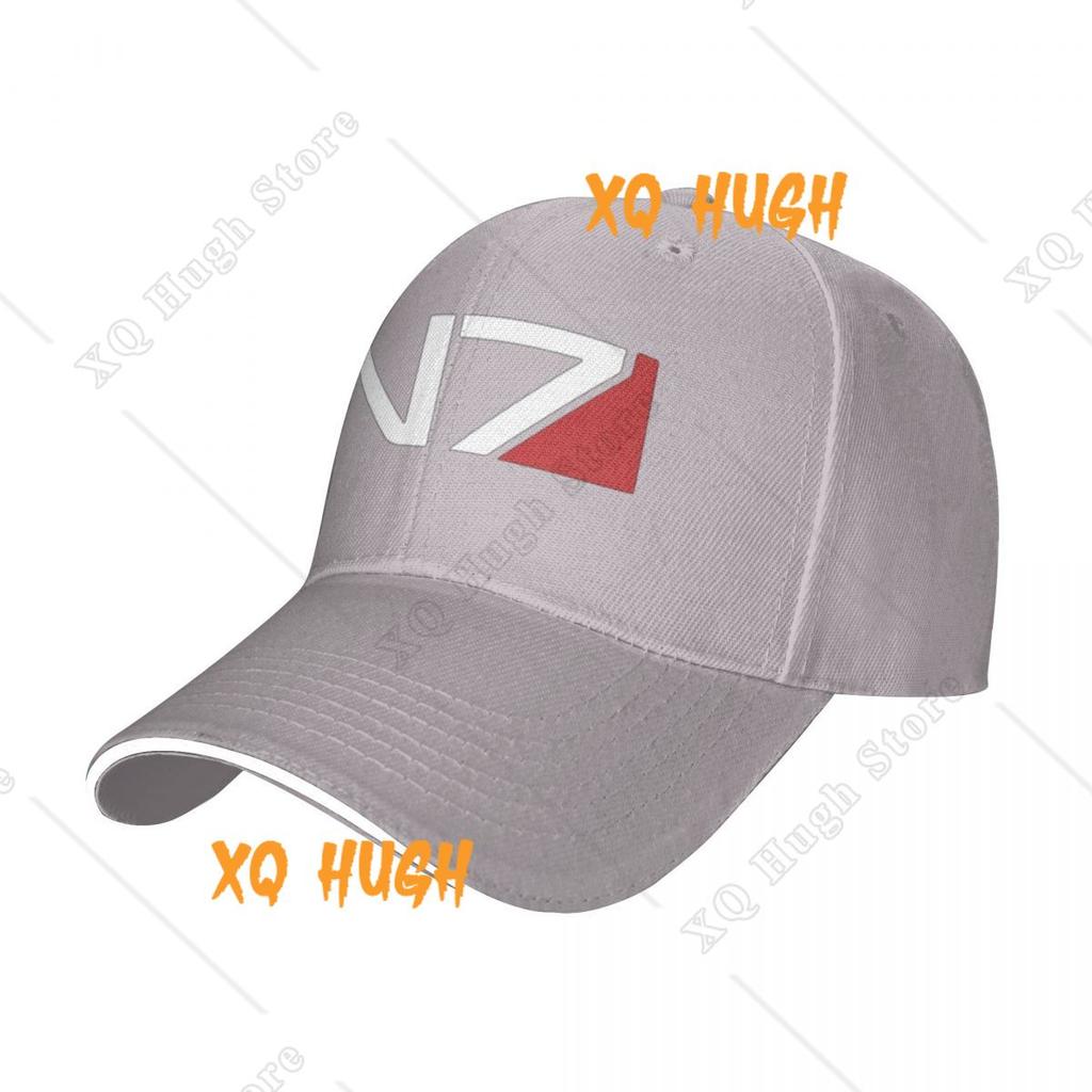 Mass Effect N7 Baseball Cap Punk Unisex Video Game Classic Hip Hop Hats Summer Men Women Outdoor Sport Breathable Snapback Cap