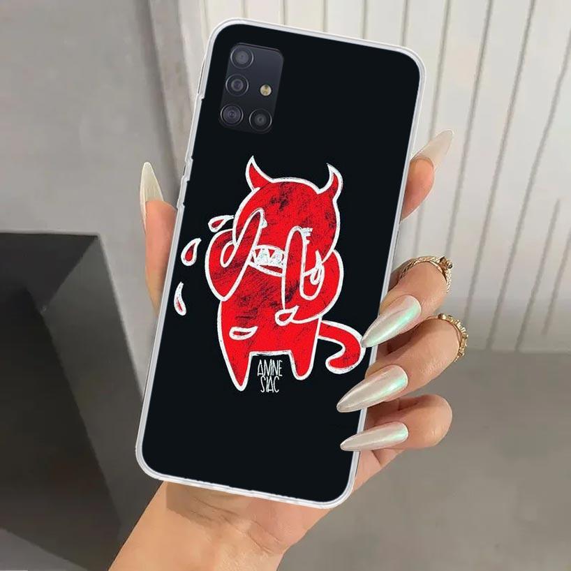 Bnad R-Radiohead Phone Case for Samsung Galaxy A52 A32 A22 A12 A02S A50S A30S A10S Note 20 Ultra 10 Plus S10 A31 A20 A71 A72 Gal
