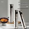 Press-Type Stainless Steel Olive Oil Spray Bottle for Kitchen & BBQ