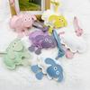 Cartoon Cute Pu Leather Trendy Sheep Backpack Pendant Keychain Couple Versatile Gift