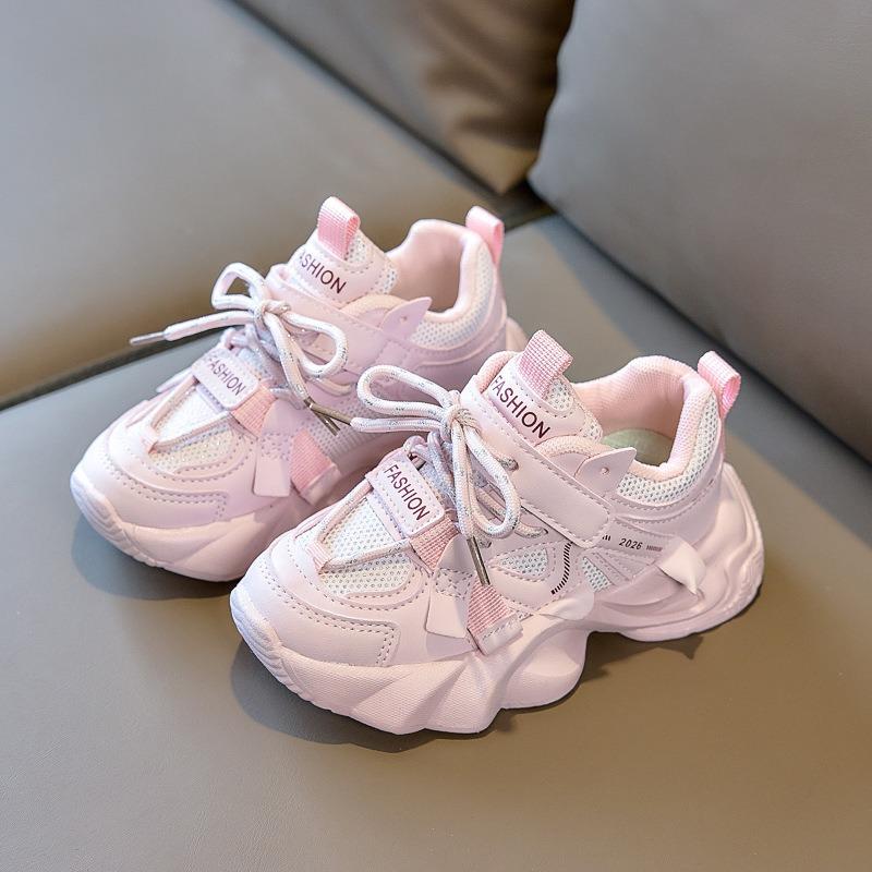 Kids Soft Sole Breathable Non Slip Casual Sports Sneakers For Boys And Girls