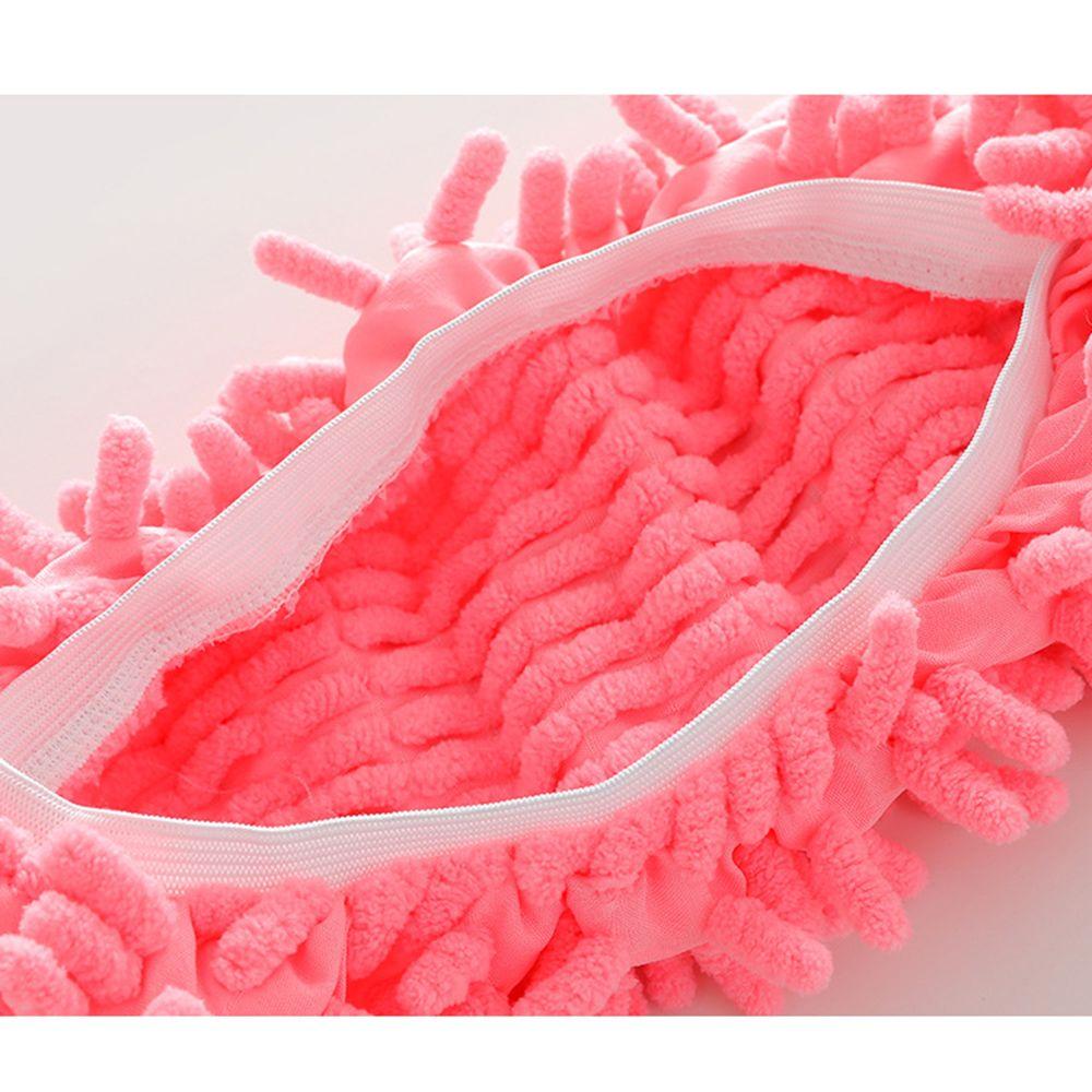 Mop Accessory Chenille Quick Water Absorption Floor Dust Cleaning Cloth Slippers Mopping Shoes