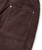 BROWNBREATH Double Knee Corduroy Pants - Brown