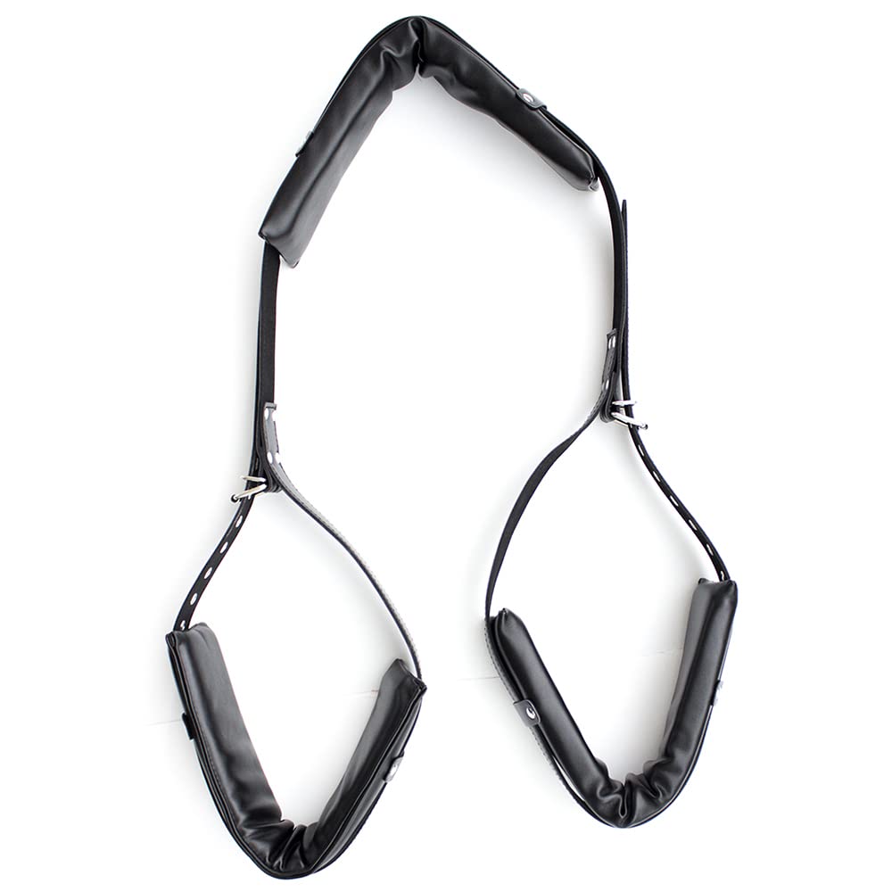 SMVIP leg spreader belt with eye mask M-shaped