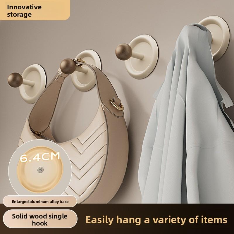 Adhesive Hook Strong Load Bearing No Drill Bathroom Toilet Wall Door Back Traceless Towel Hook Bathroom Crochet Mural Bois