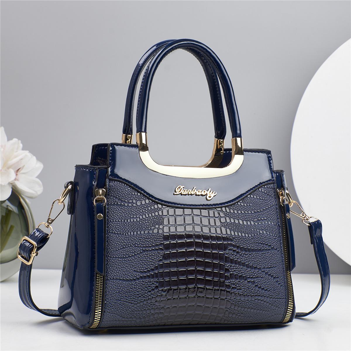 

Женская модная универсальная сумка через плечо весна-лето 2025 года королевский синий