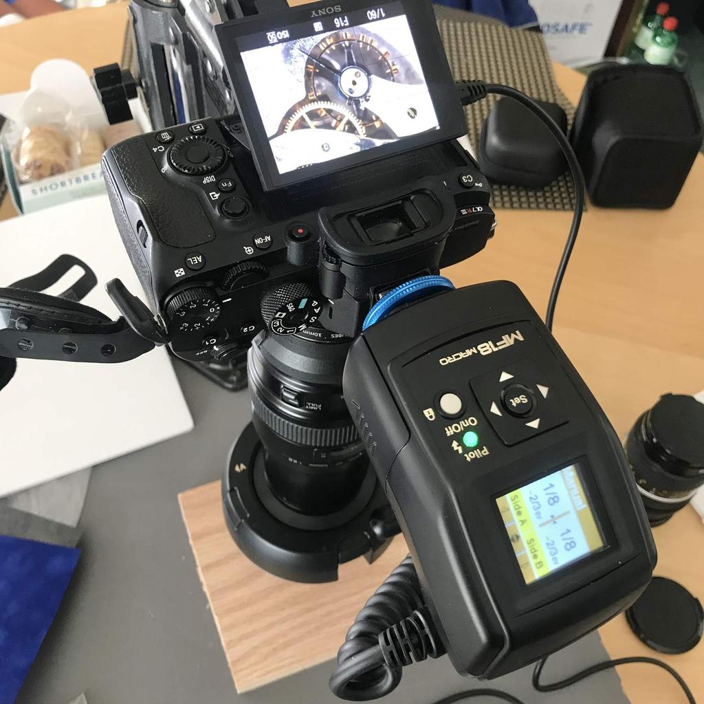 NISSIN Digital MF18 Genuine TTL Ring Ring Macro Standard Macro Ring Flash (for Sony) Auto/Manual Flash, Strobe, Photography, Photography/Documentary