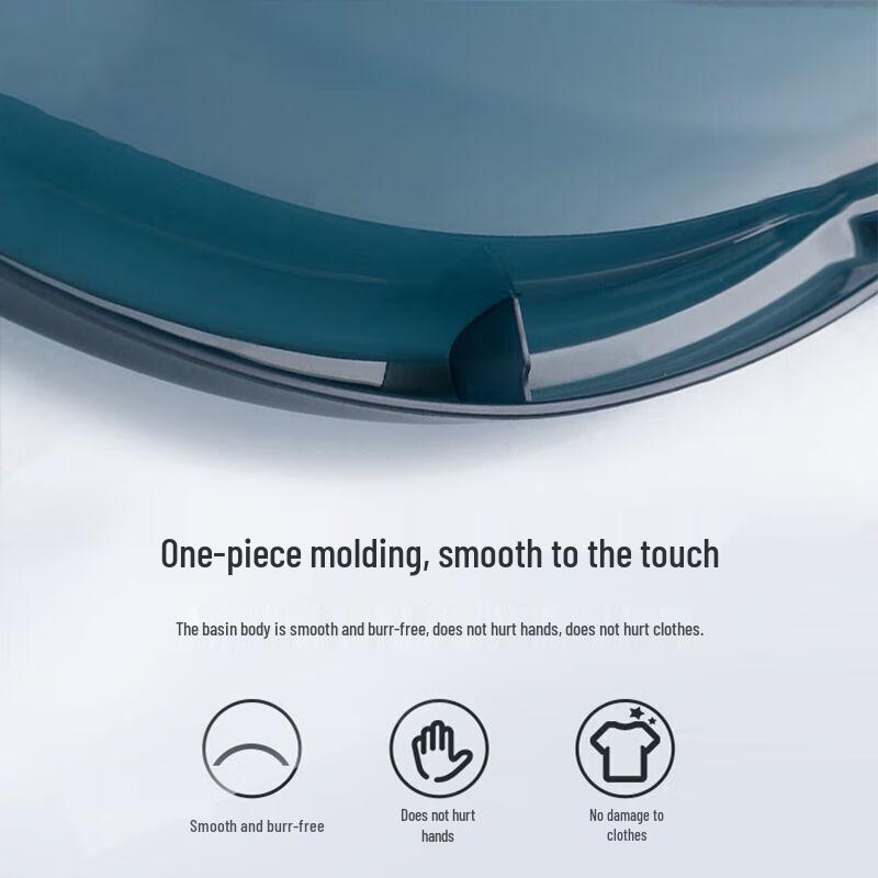 Chahua 38cm Thickened Plastic Washbasin with Handle