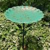 Iron Bird Feeder Ground Plugin Durable Bird Feeding Dish Bird Raising Tool Bird Water Bowl  Outdoor