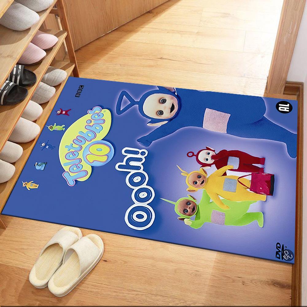 Teletubbies Friends Sun Square Rugs Are a Great Choice for Living Rooms, Bedrooms, Home Décor, and As Gifts.