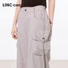 Jinyujie Women's Straight-Leg Cargo Casual Pants